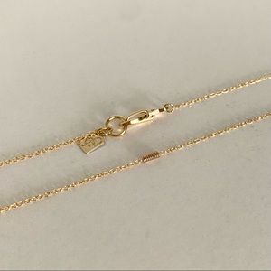 Gold mini coil choker necklace